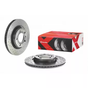 Jeu de 2 disques de frein avant BREMBO 09.7196.1X