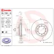 Jeu de 2 disques de frein avant BREMBO 09.7261.10 - Visuel 2