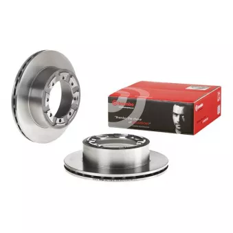 Jeu de 2 disques de frein arrière BREMBO 09.7263.20