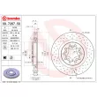Jeu de 2 disques de frein avant BREMBO 09.7267.50 - Visuel 2