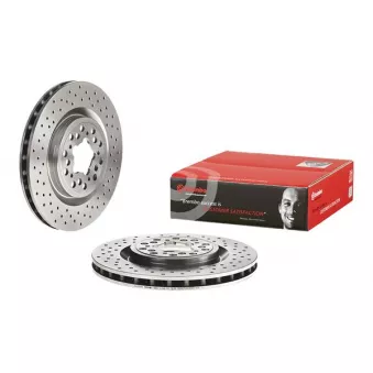 Jeu de 2 disques de frein avant BREMBO 09.7267.50