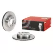 Jeu de 2 disques de frein avant BREMBO 09.7279.10 - Visuel 1