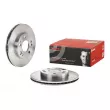 Jeu de 2 disques de frein avant BREMBO 09.7291.20 - Visuel 1