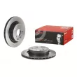 Jeu de 2 disques de frein arrière BREMBO 09.7356.21 - Visuel 1