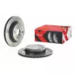 Jeu de 2 disques de frein arrière BREMBO 09.7356.2X - Visuel 1