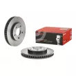 Jeu de 2 disques de frein avant BREMBO 09.7376.11 - Visuel 1