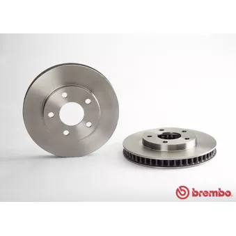 Jeu de 2 disques de frein avant BREMBO 09.7376.14