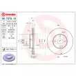 Jeu de 2 disques de frein avant BREMBO 09.7379.10 - Visuel 2