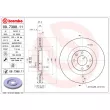 Jeu de 2 disques de frein avant BREMBO 09.7398.11 - Visuel 2