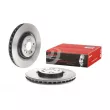 Jeu de 2 disques de frein avant BREMBO 09.7606.11 - Visuel 1