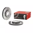 Jeu de 2 disques de frein avant BREMBO 09.7628.11 - Visuel 1