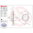 Jeu de 2 disques de frein avant BREMBO 09.7629.11 - Visuel 2