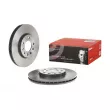 Jeu de 2 disques de frein avant BREMBO 09.7629.11 - Visuel 1