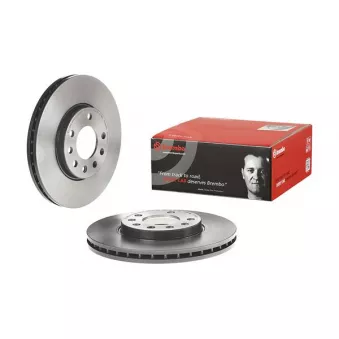 Jeu de 2 disques de frein avant BREMBO 09.7629.11