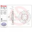 Jeu de 2 disques de frein avant BREMBO 09.7629.1X - Visuel 2