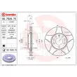 Jeu de 2 disques de frein avant BREMBO 09.7629.75 - Visuel 2