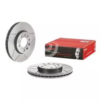 Jeu de 2 disques de frein avant BREMBO 09.7629.75