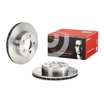 Jeu de 2 disques de frein avant BREMBO 09.7652.10
