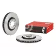 Jeu de 2 disques de frein avant BREMBO 09.7680.11 - Visuel 1