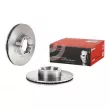 Jeu de 2 disques de frein avant BREMBO 09.7717.10 - Visuel 1