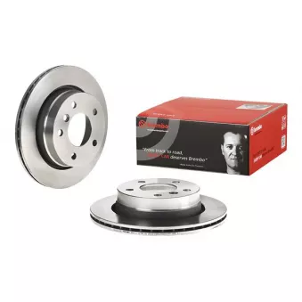 Jeu de 2 disques de frein arrière BREMBO 09.7727.10