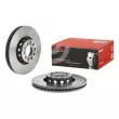 Jeu de 2 disques de frein avant BREMBO 09.7728.11 - Visuel 1
