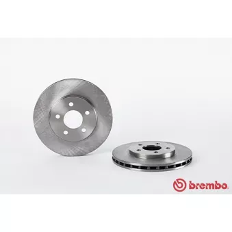 Jeu de 2 disques de frein avant BREMBO
