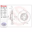 Jeu de 2 disques de frein avant BREMBO 09.7805.10 - Visuel 2