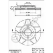 Jeu de 2 disques de frein avant BREMBO 09.7806.75 - Visuel 2