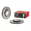 Jeu de 2 disques de frein avant BREMBO 09.7808.11 - Visuel 1