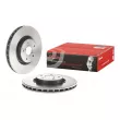Jeu de 2 disques de frein avant BREMBO 09.7812.21 - Visuel 1