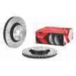 Jeu de 2 disques de frein avant BREMBO 09.7812.2X - Visuel 1