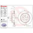 Jeu de 2 disques de frein arrière BREMBO 09.7813.11 - Visuel 2