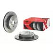 Jeu de 2 disques de frein arrière BREMBO 09.7813.2X - Visuel 1