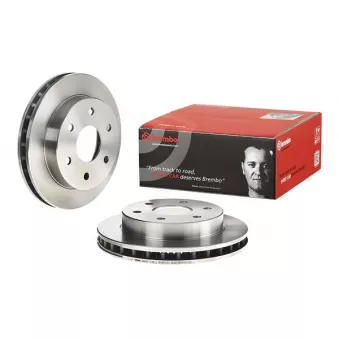 Jeu de 2 disques de frein avant BREMBO 09.7815.14