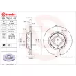 Jeu de 2 disques de frein avant BREMBO 09.7821.10 - Visuel 2