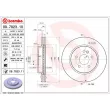 Jeu de 2 disques de frein avant BREMBO 09.7823.11 - Visuel 2