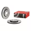Jeu de 2 disques de frein avant BREMBO 09.7879.11 - Visuel 1