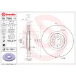 Jeu de 2 disques de frein avant BREMBO 09.7880.11 - Visuel 2