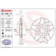 Jeu de 2 disques de frein avant BREMBO 09.7880.75 - Visuel 2