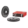 Disque de frein arrière gauche BREMBO 09.7888.33 - Visuel 1