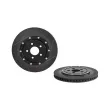 Disque de frein arrière droit BREMBO 09.7888.43 - Visuel 2