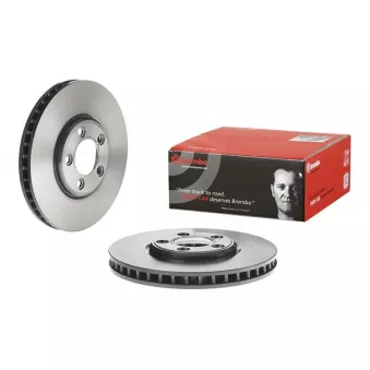 Jeu de 2 disques de frein avant BREMBO