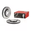 Jeu de 2 disques de frein avant BREMBO 09.8004.31 - Visuel 1