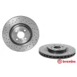 Jeu de 2 disques de frein avant BREMBO 09.8004.3X - Visuel 1