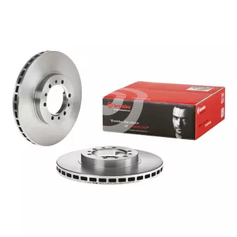 Jeu de 2 disques de frein avant BREMBO 09.8071.10