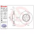 Jeu de 2 disques de frein avant BREMBO 09.8137.14 - Visuel 2