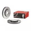 Jeu de 2 disques de frein avant BREMBO 09.8137.21 - Visuel 1