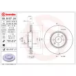 Jeu de 2 disques de frein avant BREMBO 09.8137.24 - Visuel 2