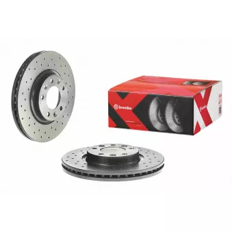 Jeu de 2 disques de frein avant BREMBO 09.8303.1X